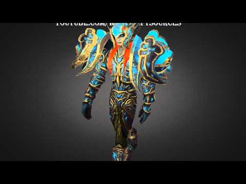 Blood Elf Paladin Tier 15 Armor - Tier 15 set - Patch 5.2