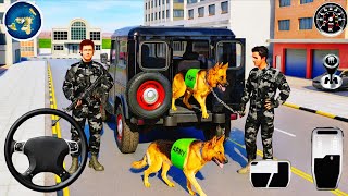 Army Truck & Jeep Offroading Driving Simulator 3d 2025 | Offroad Army Truck Cargo Game | #games 