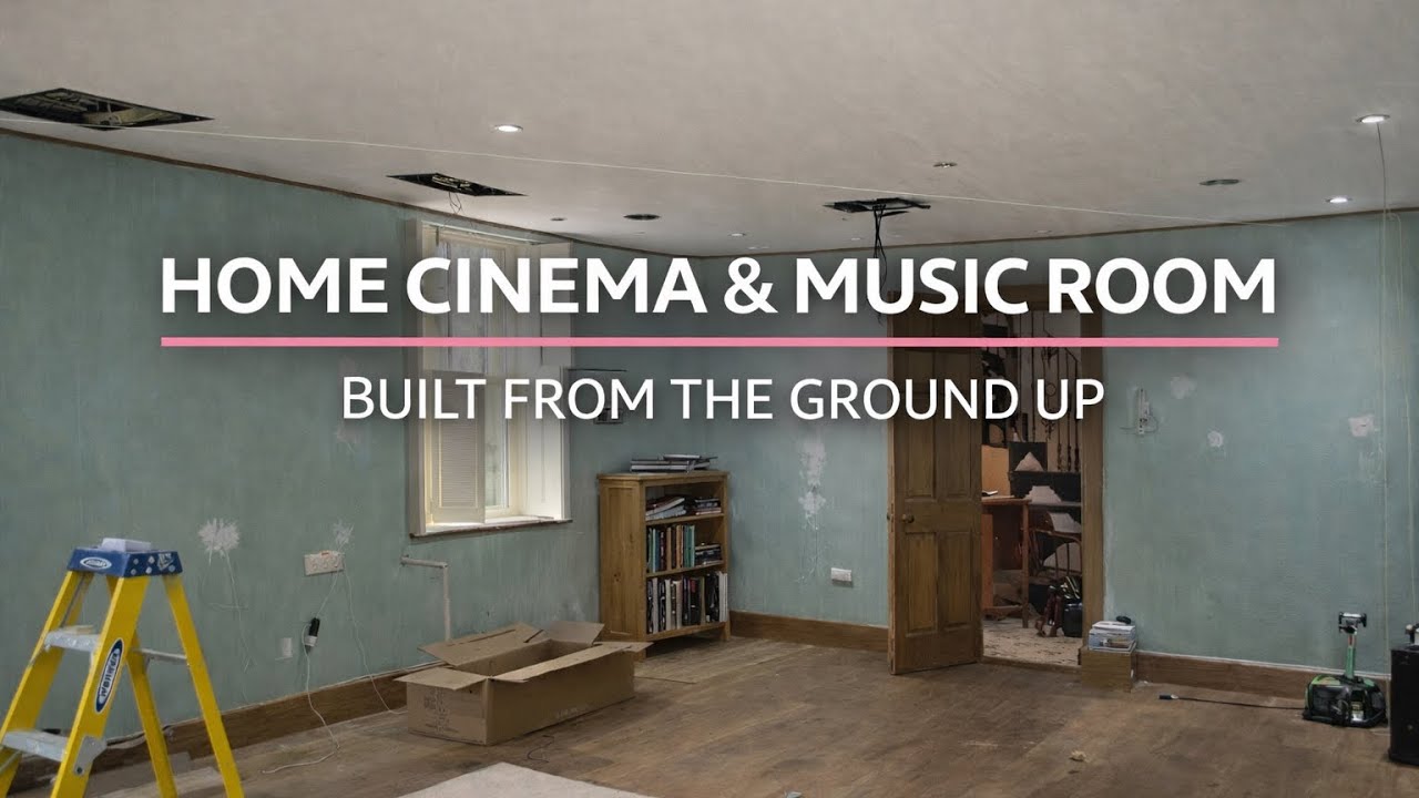 Cinema & Music Room WIP: Design & Installation Phase