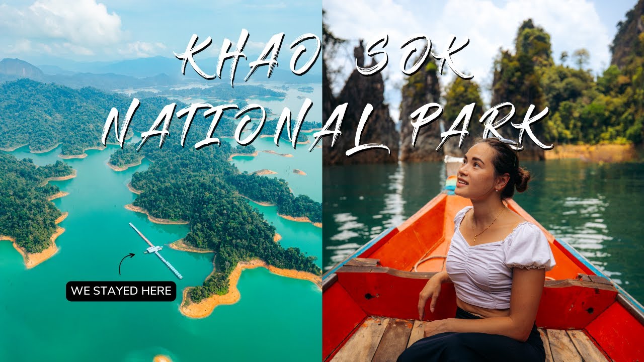 Experience the allure of overwater bungalows, nestled in Khao Sok National Park's heart, the enchanting Cheow Lan Lake.