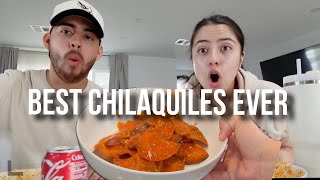 Cooking Chilaquiles w/ Adrian