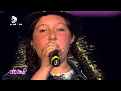Ana Maria Jonitoiu canta Listen - Auditii Saptamana 3 - KIDSing 2014