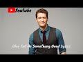 Glee Tell Me Something Good Lyrics