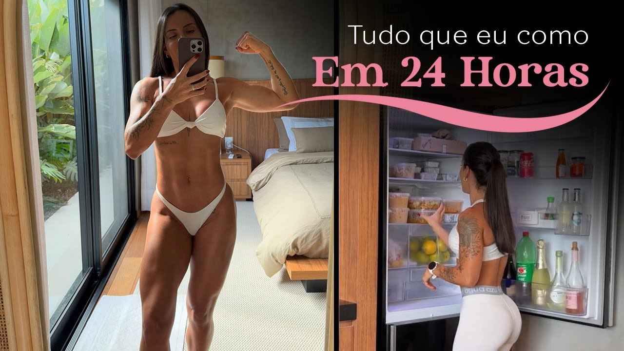 My 24-hour diet to gain muscle mass.