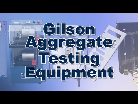 Aggregate Testing Equipment
