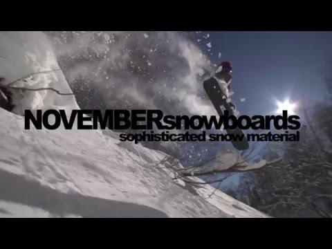 NOVEMBER SNOWBOARDS 2016