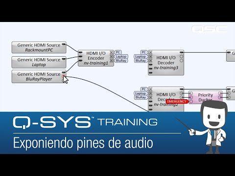 Q-SYS Video 101 Training  |  Breakaway Audio (ES)