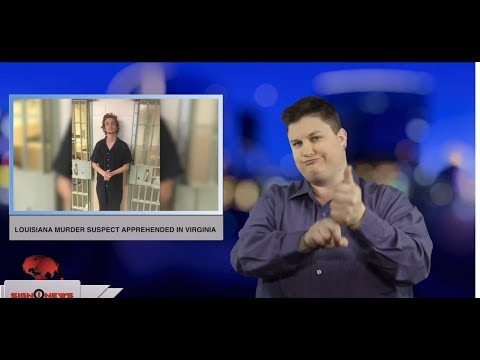 Louisiana murder suspect apprehended in Virginia (ASL - 1.27.19)