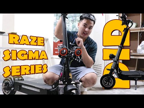 RAZE SIGMA SERIES ELECTRIC SCOOTER FULL WALKTHROUGH | DID EPISODE 7