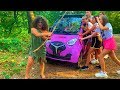 ДЕВОЧКА - МАУГЛИ НАПАЛА НА НАС!! ДЕВОЧКА - МАУГЛИ НАПАЛА НА НАС!!