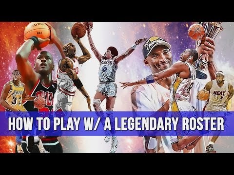 NBA 2K14 Next Gen My GM Mode - LEGENDS Fantasy Draft Roster | ft. Michael Jordan & Julius Erving