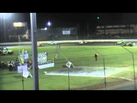 V8 Dirt Modifieds Topless Triple Twenty - Race 3 - Lismore Speedway - 07.03.15