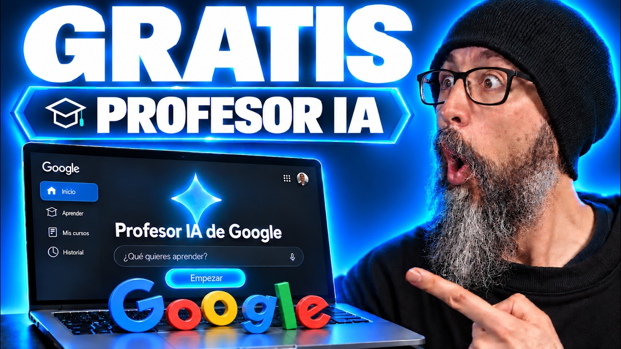 Google lanza su PROFESOR con IA GRATIS