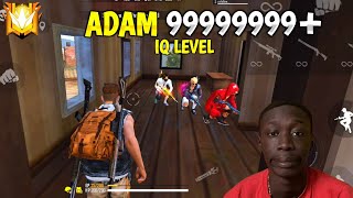 Adam *999+ IQ* Funny Video😁🔰Garena Free Fire