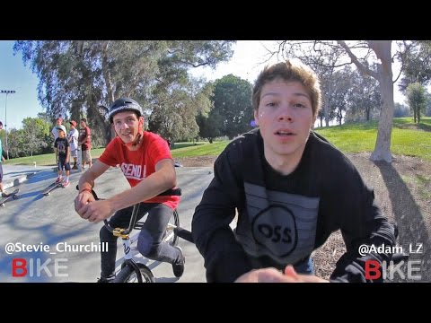 Game of BIKE: Stevie Churchill Vs. Adam LZ