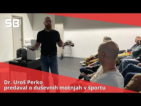 Predavanje dr. Uroša Perka Duševne motnje v športu