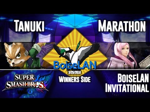 BoiseLAN Invitational: Tanuki (Fox) Vs. Marathon (Robin) - SSB4 Singles Winners
