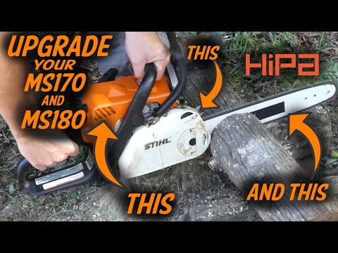 3 Great Upgrades for the Stihl MS170 and MS180 Chainsaw