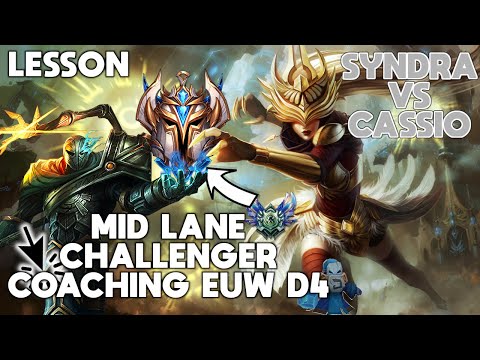 Challenger Syndra Main Coaches EUW D4 Syndra - Live Game Coaching