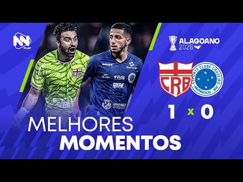 Highlights (Full) - CRB 1 x 0 Cruzeiro-AL | Alagoas Championship 2026