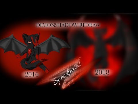 Demonshadow Redraw / OC Speedpaint #14 | Janni