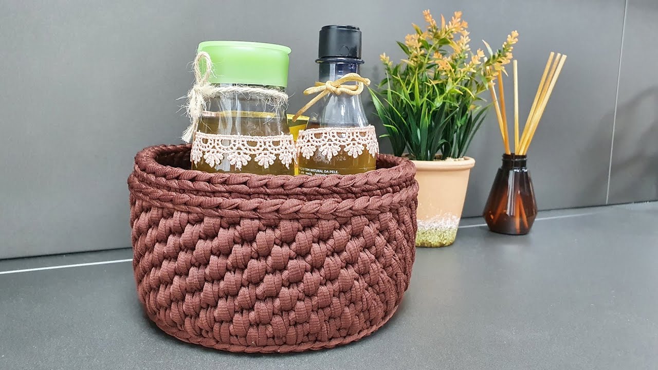 Cesto de Crochê