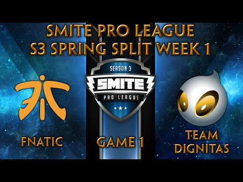 SPL S3 Spring: Week 1 - Fnatic vs. Team Dignitas(Game 1)