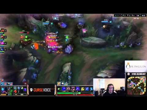 Santorin as Rek'Sai Jungle vs Shaco : S5 Challenger Ranked Gameplay: Patch 5.9