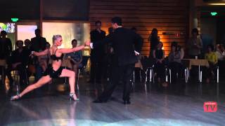 preview picture of video 'Sebastian Arce & Eleonora Kalganova, 2, First Moscow Tango Festival 2014, Prischepov.TV'