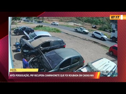 PRF recupera carro roubado em Caxias 10 06 2021