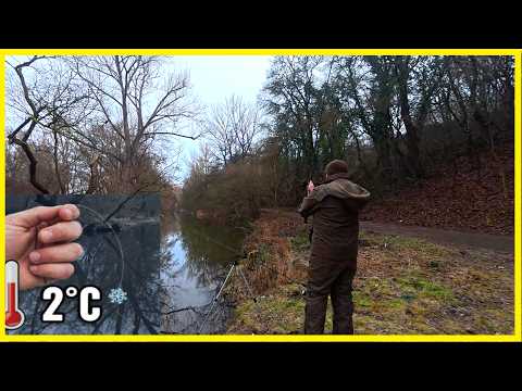 Fishing in the meltwater: Do we even stand a chance in this cold?