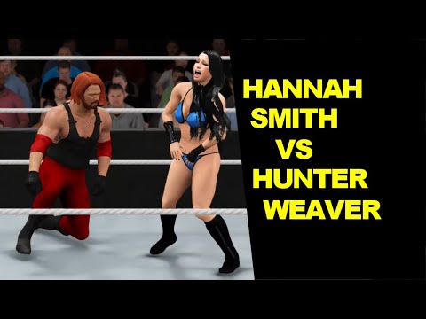 WWE 2K17 Hannah Smith vs Hunter Weaver - Extreme Rules