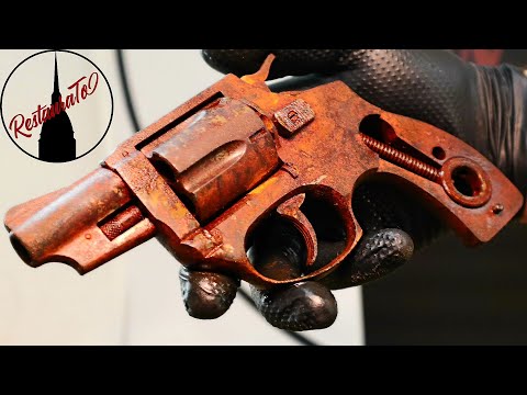 Thumbnail for Rusty Revolver Restoration 38 special - Restoration of gun by video, video f, vide