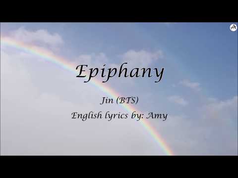 Epiphany - English KARAOKE (Piano Instrumental) - Jin (BTS)