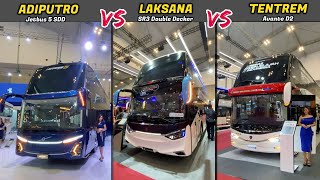 Download lagu KEREN MANA ? 4 Bus Tingkat Mewah dari 3 Karoseri Ternama di Indonesia mp3