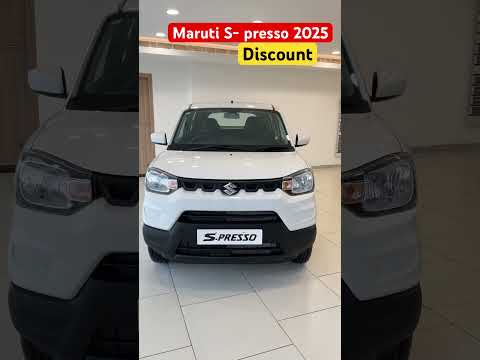 Maruti S-presso 2025 Discount