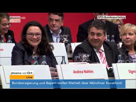 SPD-Parteitag - Wahl des Parteivorsitzenden Gabriel am 14.11.2013