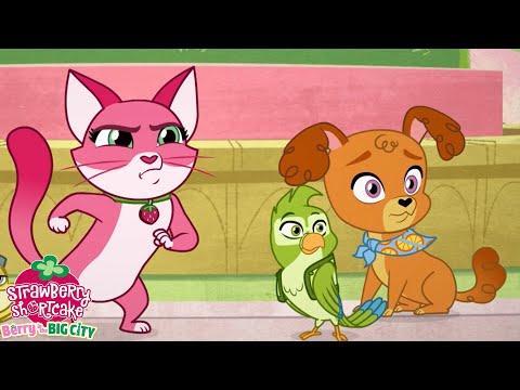 Strawberry Shortcake 🍓 Pets to the Rescue! 🍓 Berry in the Big City 🍓 Cartoons for Kids - Kids TV Series, Kingdom Kids Zone - Strawberry Shortcake - WildBrain