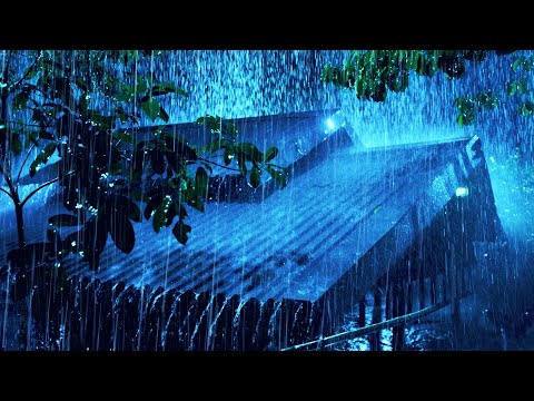 Fall Asleep In 3 Minutes With Rain Sounds On The Roof - Rain Sounds For A Deep Sleep And Insomnia