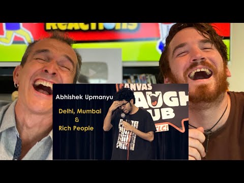 DELHI, MUMBAI & RICH PEOPLE | ABHISHEK UPMANYU Stand-up Comedy REACTION!!!