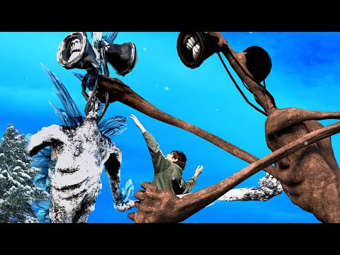 Siren Head Vs Arctic Siren Head | Epic Battle!