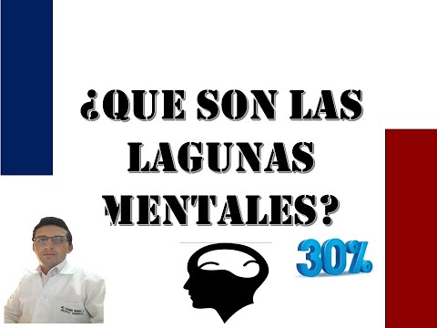 ¿QUE SON LAGUNAS MENTALES?