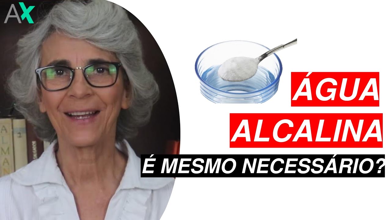 Água alcalina como obter