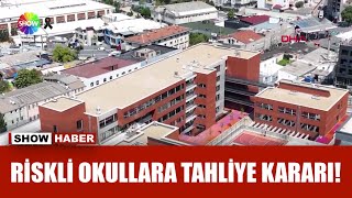 Okullar depreme karşı riskli bulundu