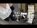Vlog Italy Diaries Gardens Vintage Books Museums Sweltering Heat