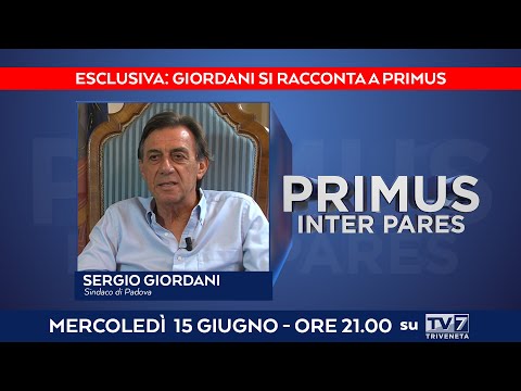 Primus Inter Pares del 15/6/2022 - Giordani si racconta (1 di 4)