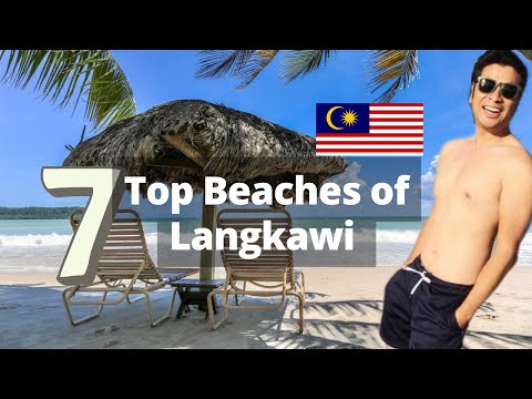 👙 7 TOP BEACHES of Langkawi: Tanjung Rhu, Cenang, Pantai Kok, Pantai Tengah, Sandy Skull Beach