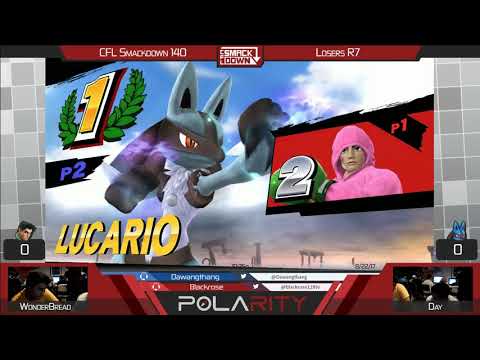 CFL Smackdown 140 WiiU - Wonderbread (Little Mac) vs Day (Lucario) - Losers R7