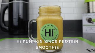 How to make a Hi Pumpkin Spice Smoothie