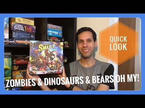 [Off the Shelf] Smash Up - The game you get when you mix Zombies and Ponies!